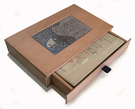 Lewis Carroll - Alice - Mervyn Peake Edition in special bookbinding slipcase with inlays