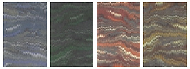 The range of Nopareil Printed marble papers